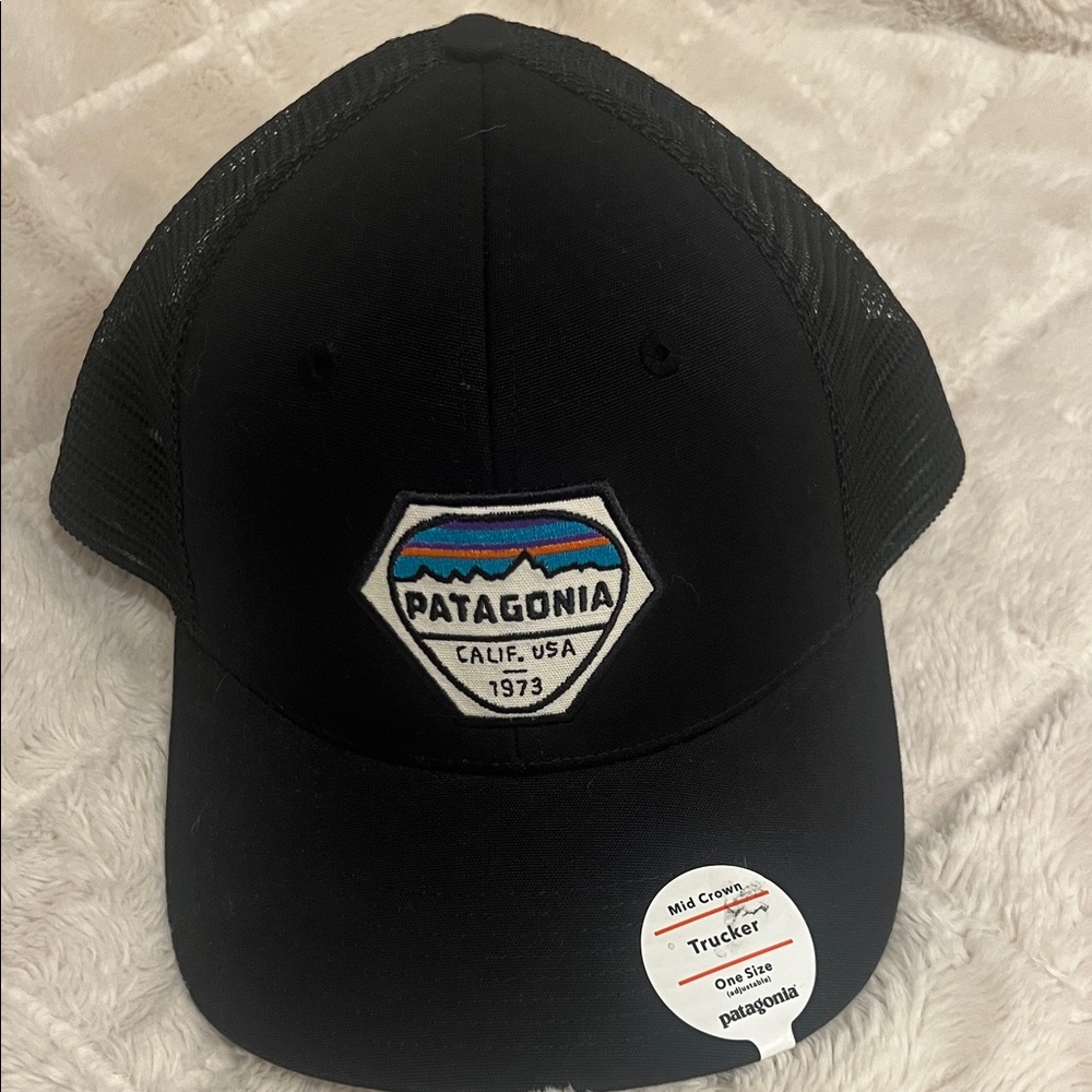 Patagonia Black Mesh Cap